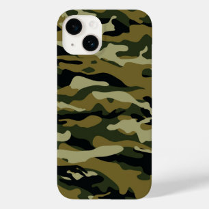 Dark Green Camo Case-Mate iPhone 14 Case