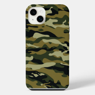 Dark Green Camo iPhone 14 Plus Case
