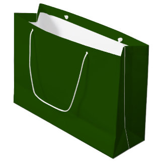 Dark Green Large Gift Bag