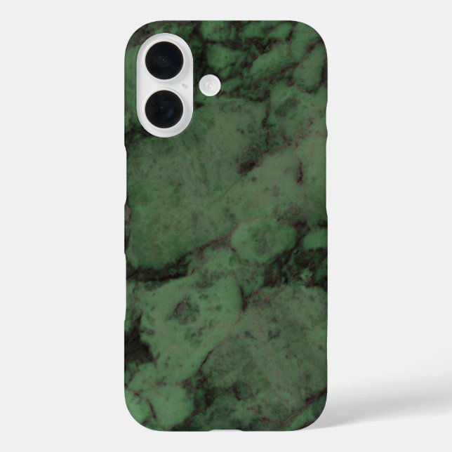 Dark Green Marble Case-Mate iPhone Case (Back)