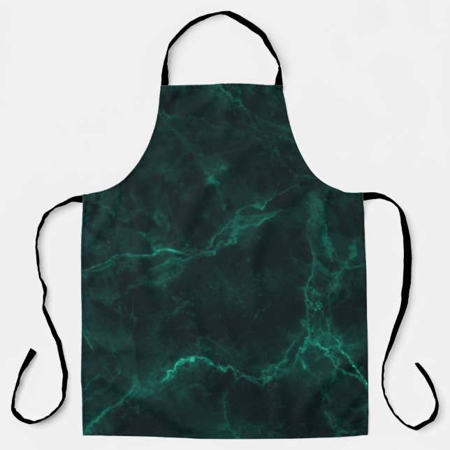 Dark green marble, seamless texture. apron (Front)