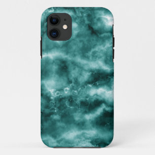 Dark Green Marble Texture iPhone 11 Case