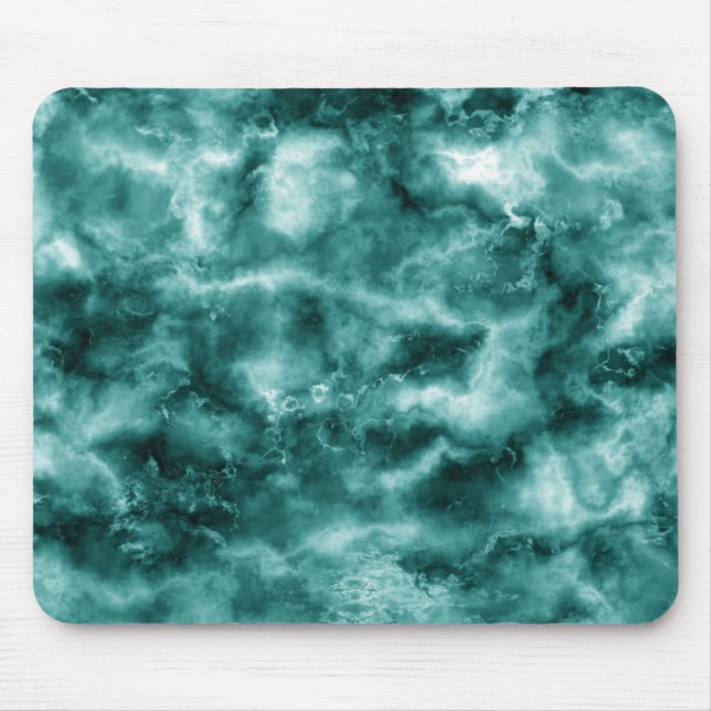 Dark Green Marble Texture Mouse Pad (Front)