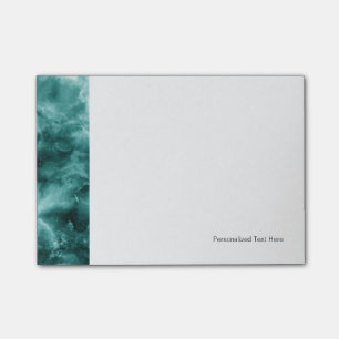 Dark Green Marble Texture Post-it Notes