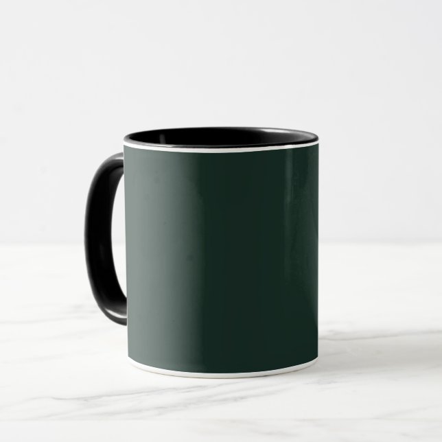 Dark Green Mug (Front Left)