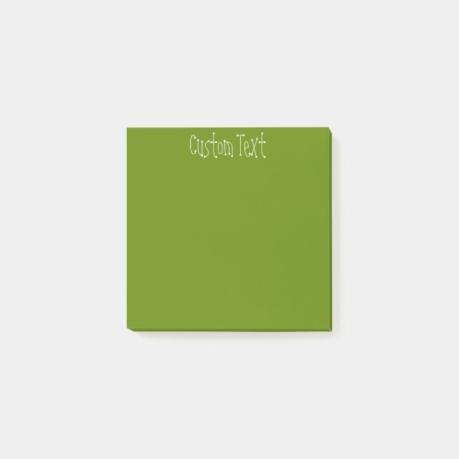 Dark green post-it notes (Front)