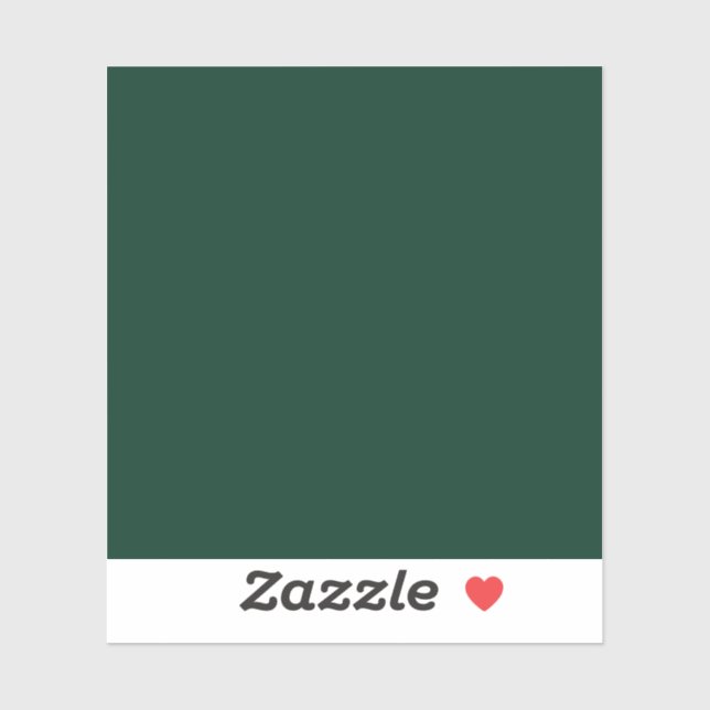 Dark Green Solid Colour (Sheet)