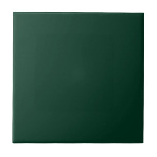 Dark Green Solid Colour Ceramic Tile