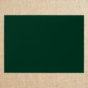 Dark Green Solid Colour Envelope