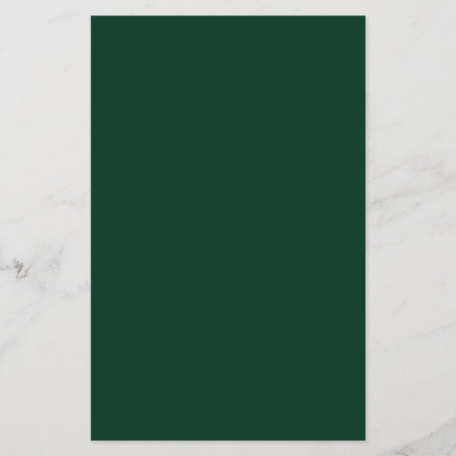 Dark Green Solid Colour Flyer (Front)