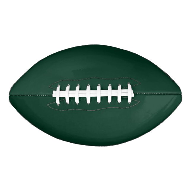 Dark Green Solid Colour Football (Front)
