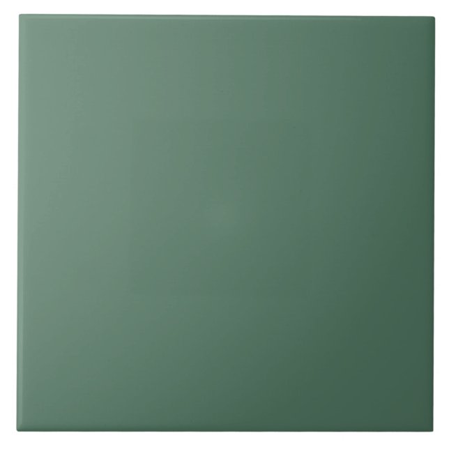 Dark Green solid colour Light Switch Cover Ceramic Tile (Front)