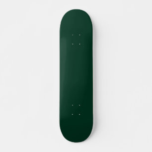 Dark Green Solid Colour Skateboard