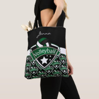 Dark Green Sport Volleyball | DIY Text