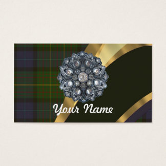 Dark green tartan