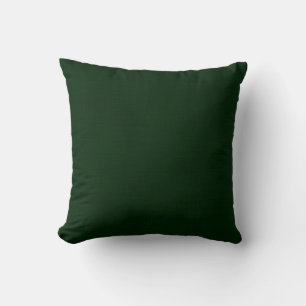 Dark green textured cushion