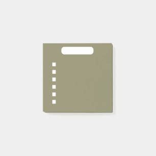 Dark Green To-Do List Post-it Notes