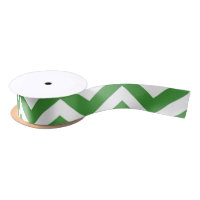 Dark Green & White Chevron Wedding Birthday
