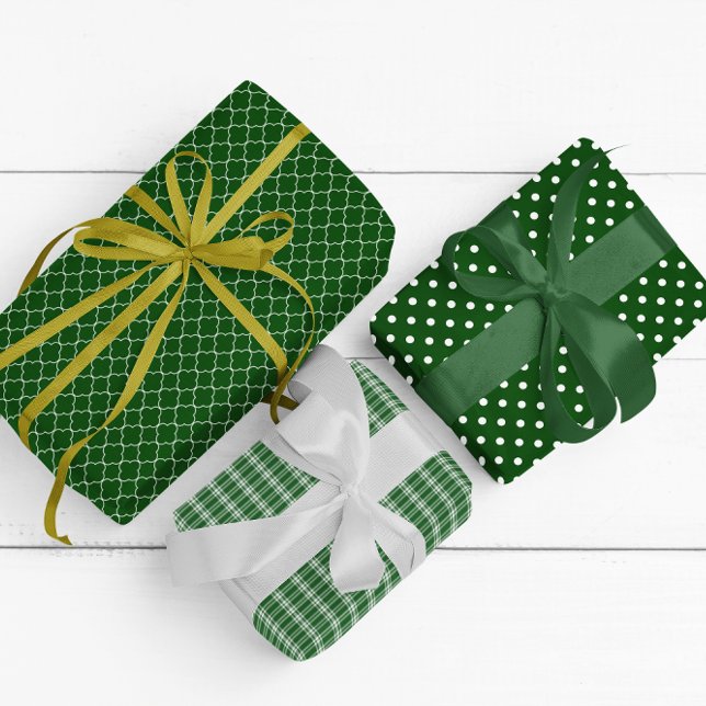Dark Green Wrapping Paper Sheet (Creator Uploaded)