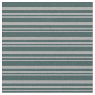 Dark Grey and Dark Slate Grey Lines Fabric