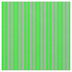 Dark Grey and Lime Striped/Lined Pattern Fabric