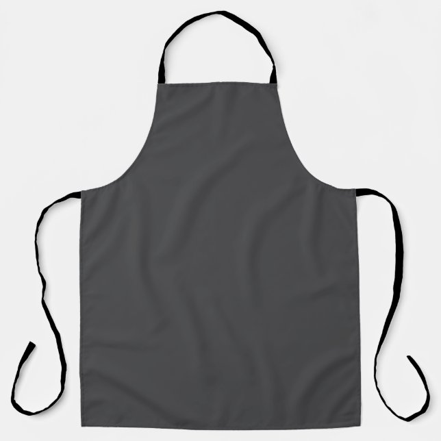 Dark Grey Apron (Front)