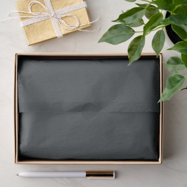 Dark Grey Azure Tissue Paper (Gift)