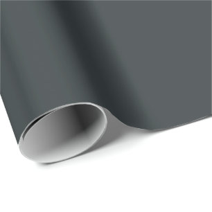 Dark Grey Azure Wrapping Paper