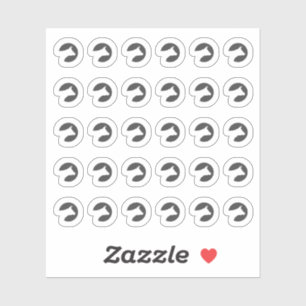 Dark Grey Beef Wedding Place Cards Meal Choice 