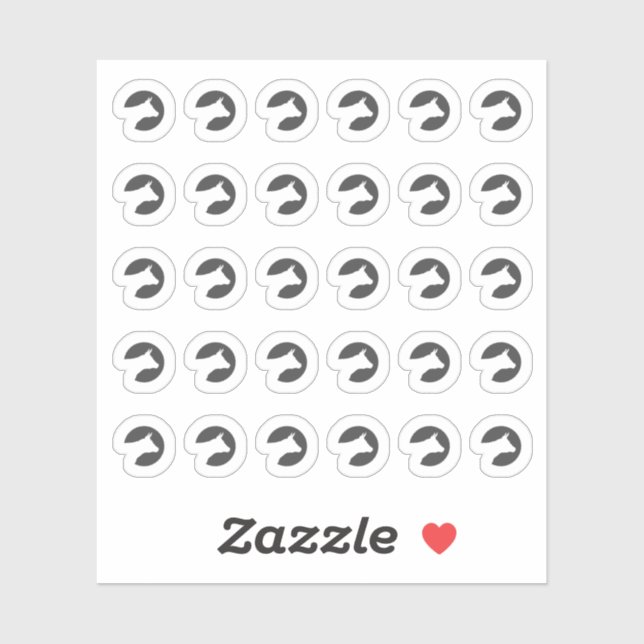 Dark Grey Beef Wedding Place Cards Meal Choice  (Sheet)