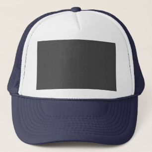 Dark Grey, Black Eel Trucker Hat