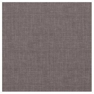Dark Grey Brown Linen Fabric