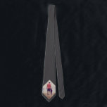 Dark Grey Custom Photo Tie<br><div class="desc">Dark Grey Custom Photo neck tie. A perfect personalised gift for a dad or grandfather on Father`s Day, birthday or Christmas.</div>