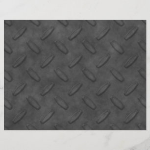 Dark Grey Diamond Plate Texture