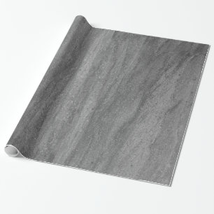 Dark Grey Granite Wrapping Paper