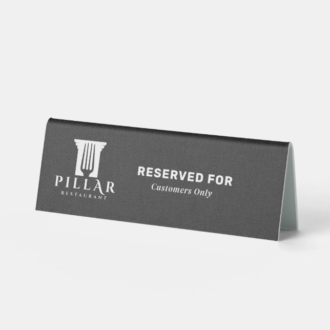 Dark Grey Linen Custom Logo (Front)