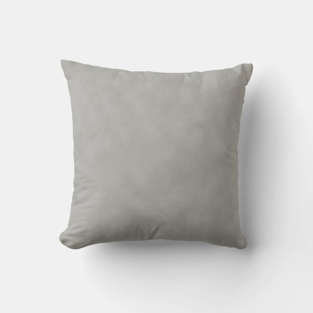 Dark Grey Parchment Texture Background Cushion (Front)