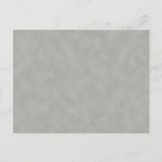 Dark Grey Parchment Texture Background Postcard (Front)