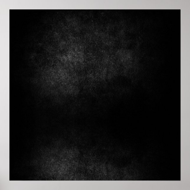 Dark Grunge Background - Darkest Grey Poster (Front)