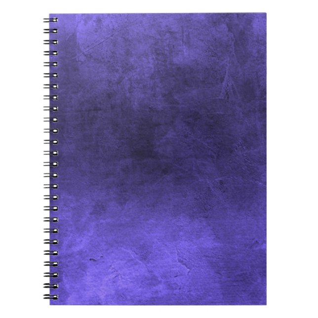 Dark Grunge - Indigo Notebook (Front)