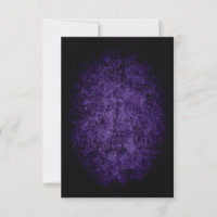 Dark Grunge Texture Purple Toned Invitation Design