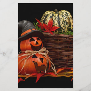 Dark Halloween Design Stationery