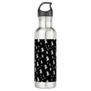 Dark Halloween Ghosts  710 Ml Water Bottle