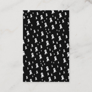 Dark Halloween Ghosts Business Card
