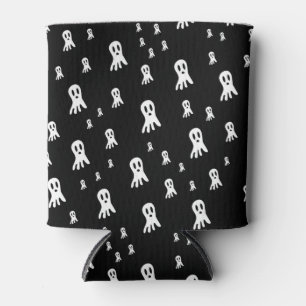 Dark Halloween Ghosts Can Cooler