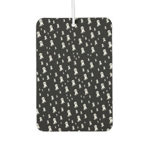 Dark Halloween Ghosts  Car Air Freshener
