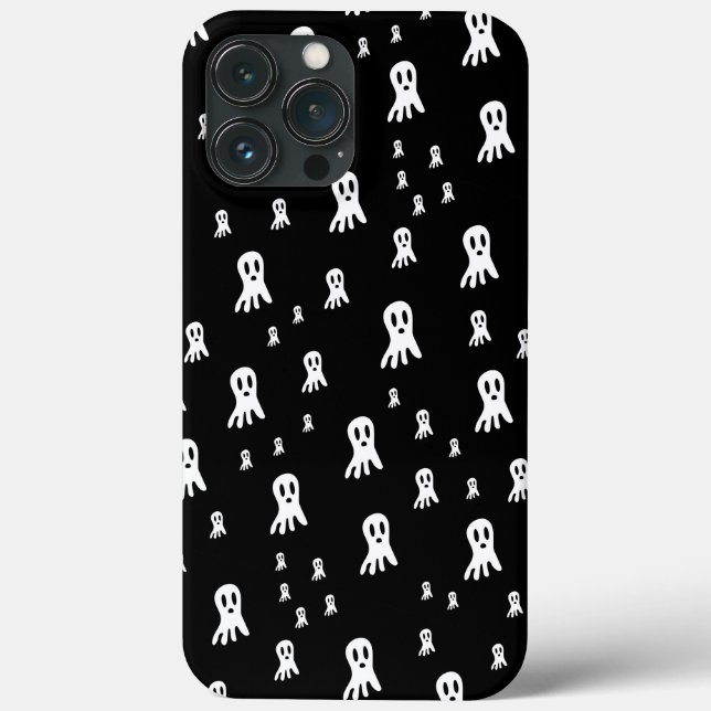 Dark Halloween Ghosts  Case-Mate iPhone Case (Back)