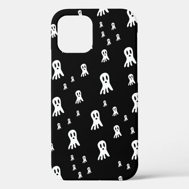 Dark Halloween Ghosts  Case-Mate iPhone Case (Back)