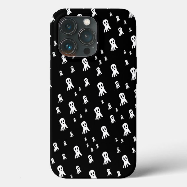 Dark Halloween Ghosts  Case-Mate iPhone Case (Back)