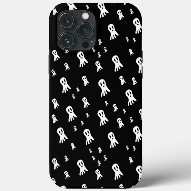 Dark Halloween Ghosts  Case-Mate iPhone Case (Back)